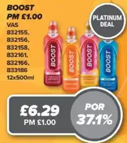 Bestway Boost energy drink offer