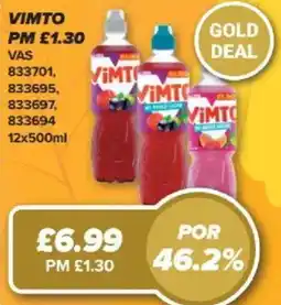 Bestway Vimto offer