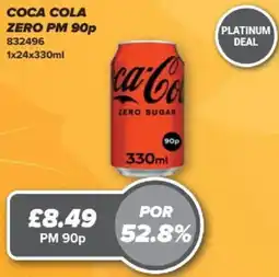 Bestway Coca Cola zero sugar offer