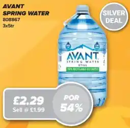 Bestway Avant spring water offer