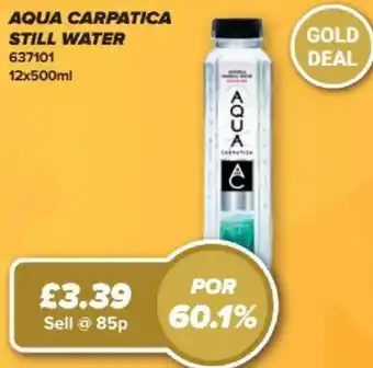 Bestway Aqua Carpatica still water offer
