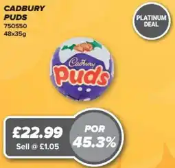Bestway Cadbury puds offer