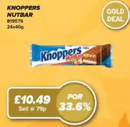 Bestway Knoppers nutbar offer