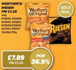 Bestway Werther's Riesen offer