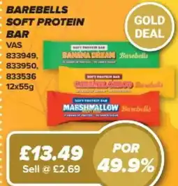 Bestway Barebells soft protein bar offer