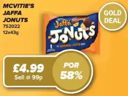 Bestway McVitie's Jaffa Jonuts offer