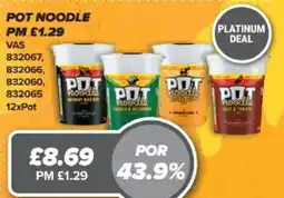 Bestway Pot noodle offer