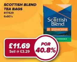 Bestway Scottish Blend tea bags offer