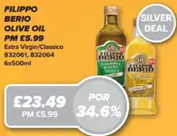 Bestway Filippo Berio olive oil offer