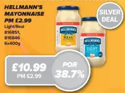 Bestway Hellmann's mayonnaise offer