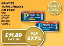Bestway Princes tuna chunks offer