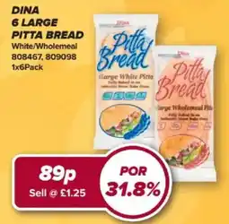 Bestway Dina pitta bread offer