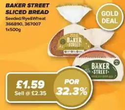 Bestway Baker Street sliced bread offer