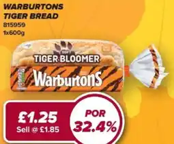 Bestway Warburtons tiger bloomer offer