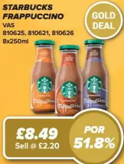 Bestway Starbucks frappuccino offer