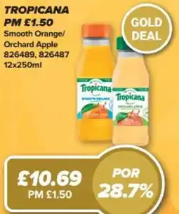 Bestway Tropicana smooth orange/ orchard apple offer