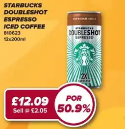 Bestway Starbucks doubleshot espresso iced coffee offer