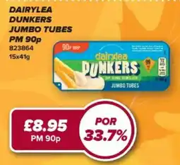 Bestway Dairylea dunkers jumbo tubes offer