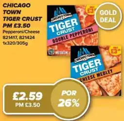 Bestway Chicago town tiger crust offer