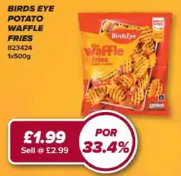Bestway Birds Eye potato waffle fries offer