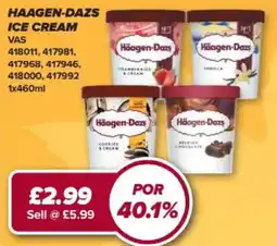 Bestway Haagen-Dazs ice cream offer
