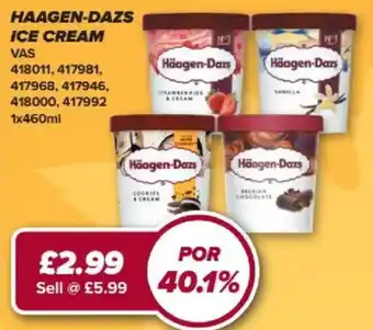 Bestway Haagen-Dazs ice cream offer