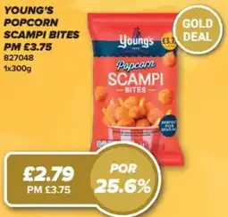 Bestway Young's popcorn scampi bites offer