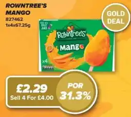 Bestway Rowntree's mango offer