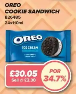 Bestway Oreo cookie sandwich offer
