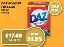 Bestway Daz powder offer