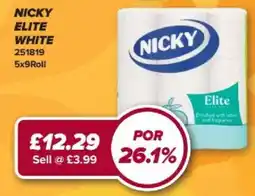 Bestway Nicky elite white offer