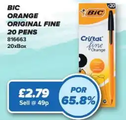 Bestway Bic orange original fine offer