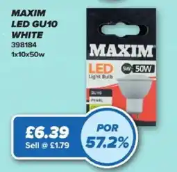 Bestway Maxim led gu10 white offer