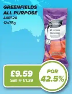 Bestway Greenfields all purpose seasoning offer