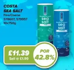 Bestway Costa sea salt offer