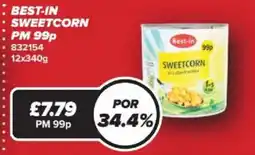 Bestway Best-in sweetcorn offer
