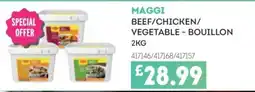 Bestway Maggi beef/chicken/vegetable - bouillon offer