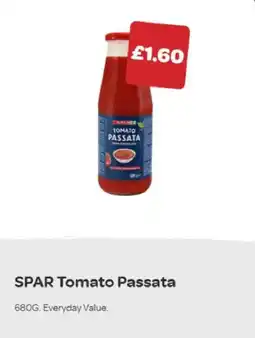 Spar Spar tomato passata offer
