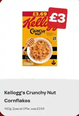 Spar Kellogg's crunchy nut cornflakes offer