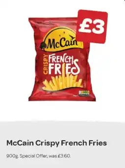 Spar McCain crispy french fries offer