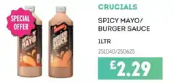 Bestway Crucials spicy mayo/burger sauce offer