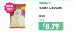 Bestway Nisha's flaked almonds offer