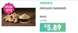 Bestway Nisha's ground cashews offer