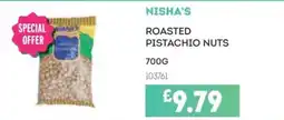 Bestway Nisha's roasted pistachio nuts offer