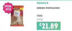 Bestway Nisha's green pistachio offer
