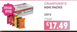 Bestway Crawford's mini packs offer