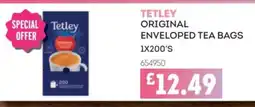 Bestway Tetley original enveloped tea bags offer