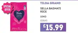 Bestway Tilda grand sella basmati rice offer