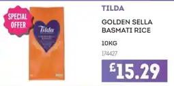 Bestway Tilda golden sella basmati rice offer