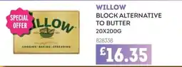 Bestway Willow block alternative to butter offer